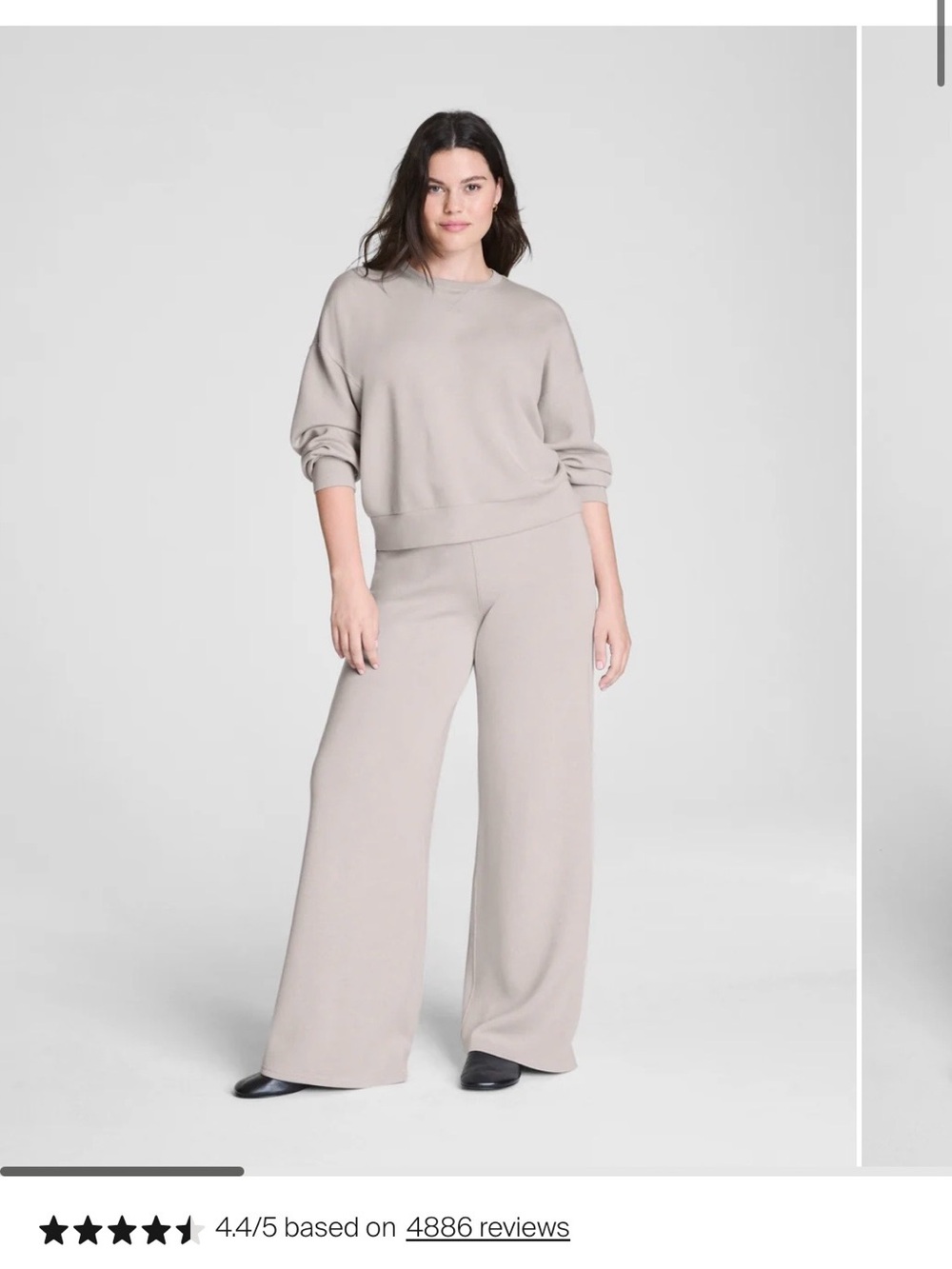 SPANX AirEssentials®
Wide Leg Pant | French Grey
